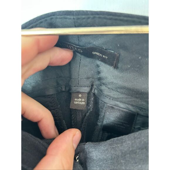 The limited gray drew fit pants size 0 y2k style dress pants work attire - Picture 3 of 5